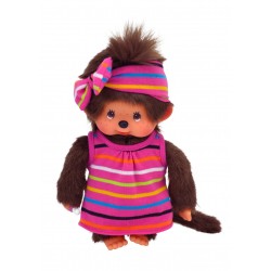 Monchhichi bamse - Pige med sommerkjole